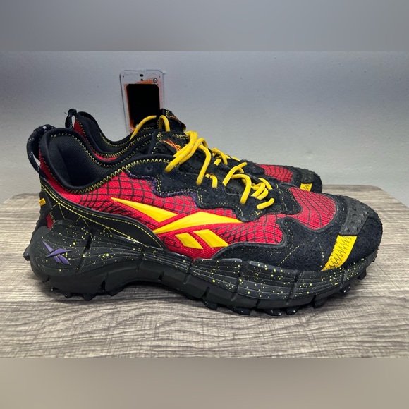 Size 12 - Reebok Zig Kinetica 2 Edge x A$AP Nast Vector Red 2021 - - Picture 1 of 9